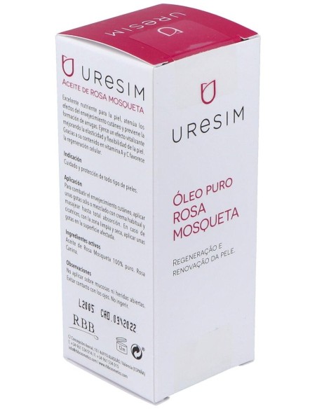 Uresim Aceite Rosa Mosqueta Puro 100% 30Ml. de Uresim