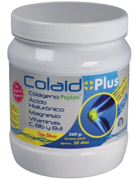 Colaid Plus Colageno,Ac.Hialuronico 360Gr. de Just Aid