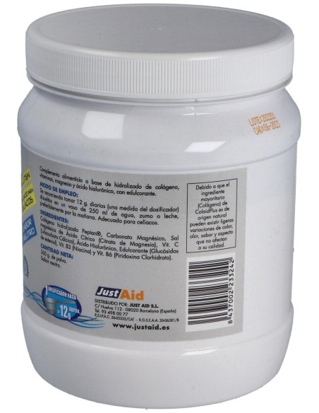Colaid Plus Colageno,Ac.Hialuronico 360Gr. de Just Aid