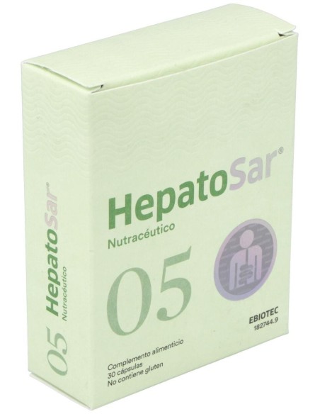 Hepatosar 30 Cap. de Ebiotec