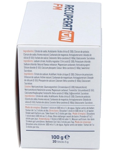 Recuperat-Ion Fm Sin Azucar Sabor Naranja 20Sbrs. de Recuperat-Ion