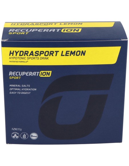 Recuperat-Ion Hydrasport Sabor Limon 12Sbrs. de Recuperat-Ion