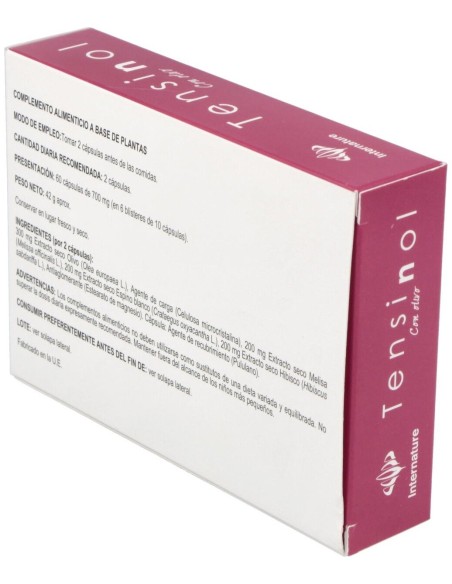 Tensinol 60Cap. de Internature