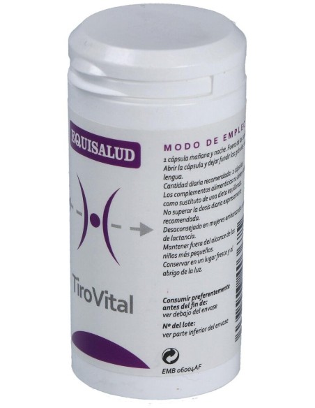 Tirovital 60Cap. de Equisalud