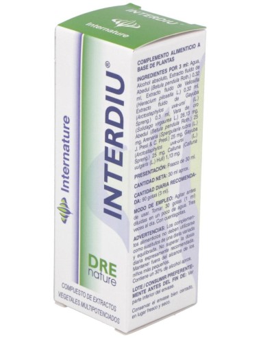 Drenature Interdiu 30Ml.Gotas de Internature