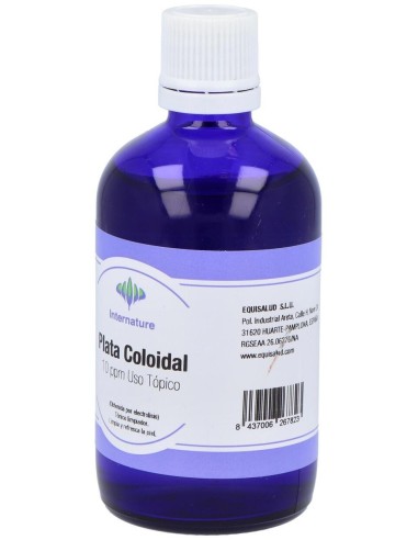 Plata Coloidal 10Ppm Uso Topico 100Ml. de Internature
