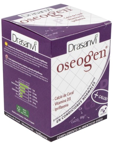 Oseogen Alimento Oseo 72Cap. de Drasanvi