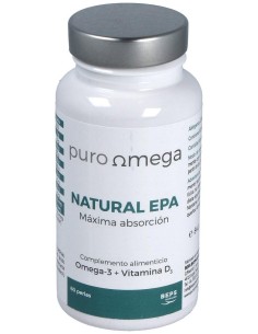 Natural Epa Maxima Absorcion 60Perlas de Puro Omega 2