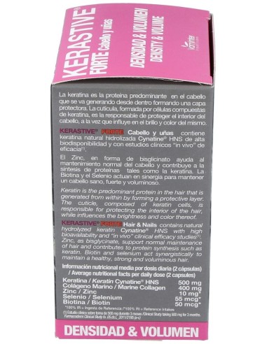Kerastive Forte Cynatine 60Cap. de Vaminter