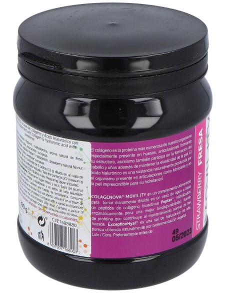 Colagenova Movility  390Gr. Sabor Fresa de Vaminter