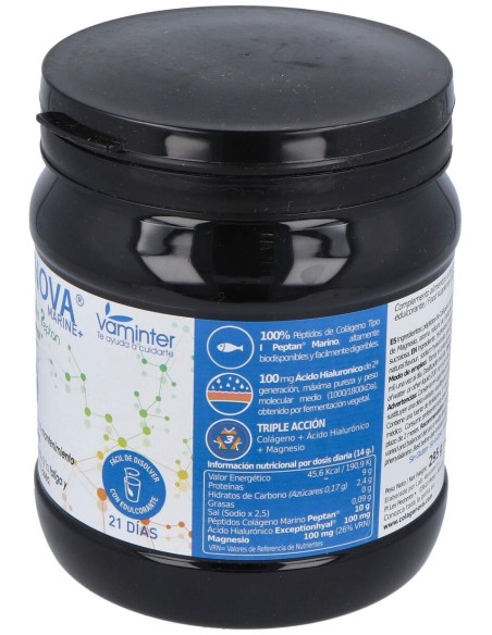 Colagenova Marine 295Gr. Sabor Melocoton de Vaminter