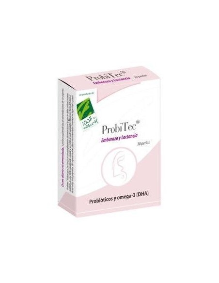 Probitec Embarazo Y Lactancia 30Cap+30Perlas de Cien Por Cien Natural