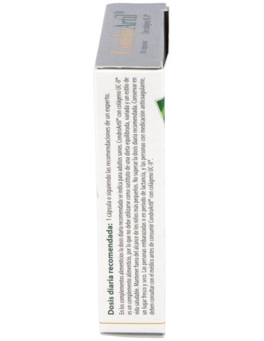Condroartil Con Colageno Uc-Ii 30Cap. de Cien Por Cien Natural