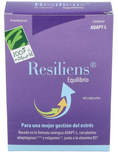 Resiliens Equilibrio 60Cap. de Cien Por Cien Natural