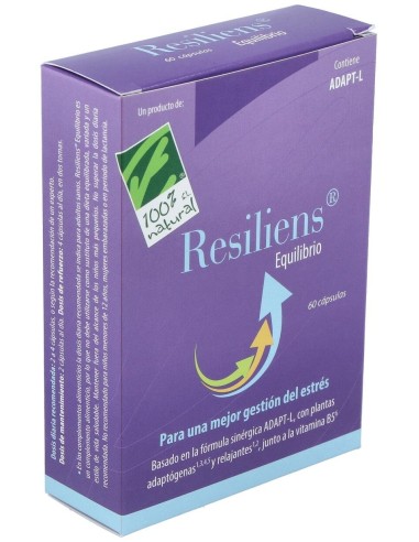 Resiliens Equilibrio 60Cap. de Cien Por Cien Natural