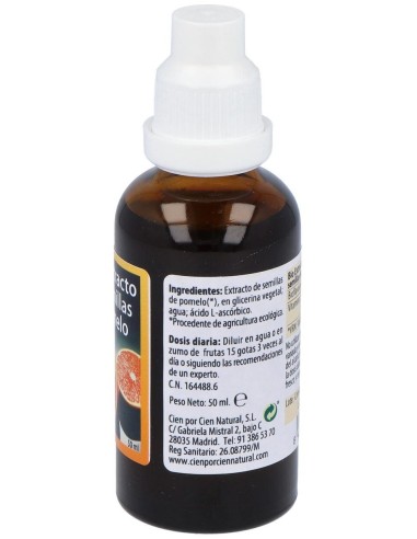 Extracto De Pomelo 50Ml. de Cien Por Cien Natural