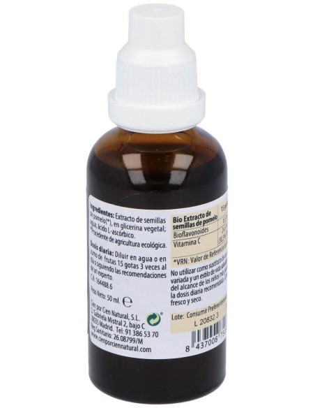 Extracto De Pomelo 50Ml. de Cien Por Cien Natural