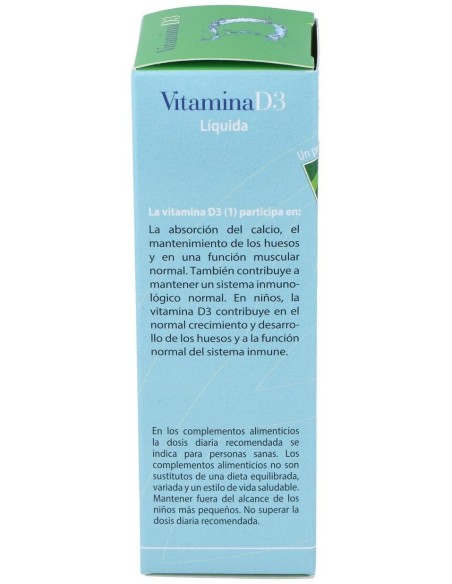 Vitamina D3 Liquida 50Ml. de Cien Por Cien Natural