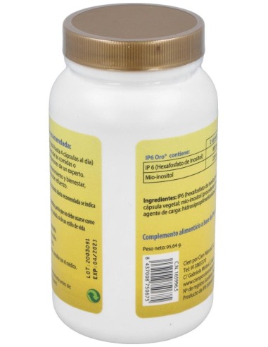 Ip6 Oro 120Cap. de Cien Por Cien Natural