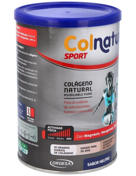 Colnatur Sport Sabor Neutro 330Gr. de Colnatur