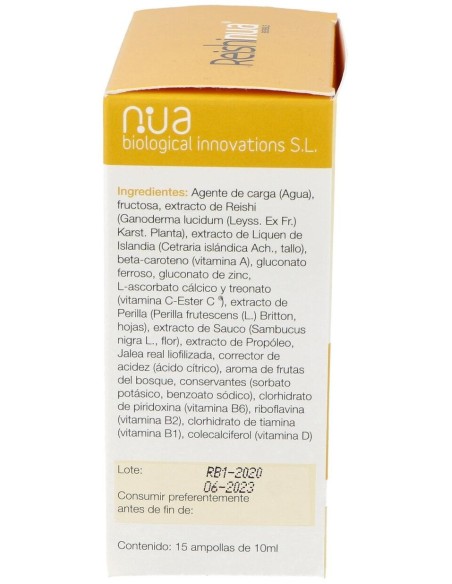 Reishi Nua Bebible 15Viales. de Nua