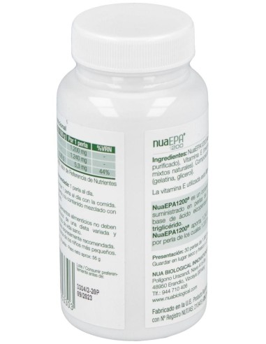 Nuaepa 1200Mg. 30Perlas de Nua