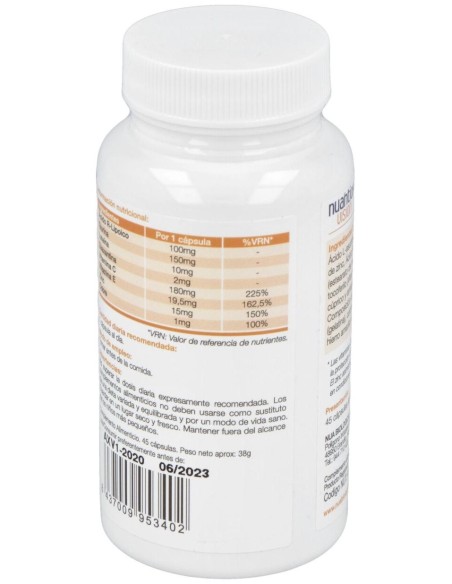 Nuantiox Vision 50Cap. de Nua