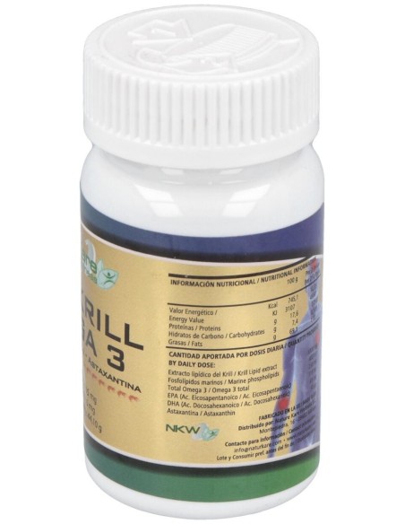 Krill Omega 60Perlas de Nature Kare Wellness