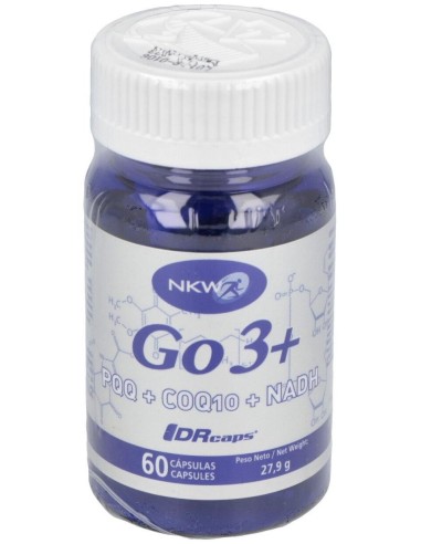 Go3+ Mitocondrika 60Cap. de Nature Kare Wellness
