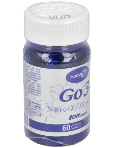 Go3+ Mitocondrika 60Cap. de Nature Kare Wellness