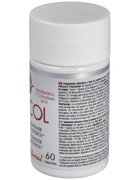 Lesscol 60Caps.  de Prisma Natural