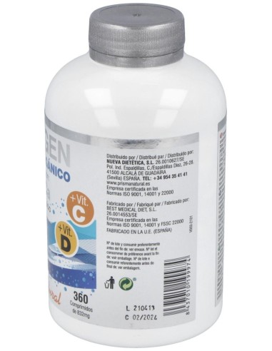 Nuevo Colageno 360 Comp.   de Prisma Natural