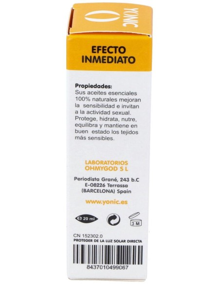 Yonic Aceite Intimo Para Mujer 20Ml. de Yonic