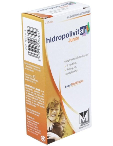 Hidropolivital Junior 40Comp. de Hidropolivital