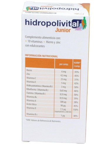 Hidropolivital Junior 40Comp. de Hidropolivital