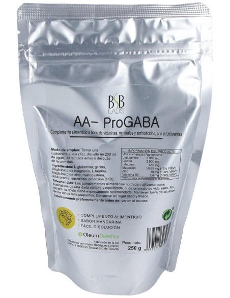 Aa-Progaba Sabor Mandarina 250Gr. de Bsb Labs