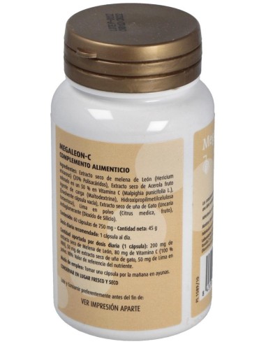 Megaleon C (Melena De Leon) 60Cap. de Jellybell