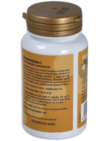 Meganoderma C (Reishi) 60Cap. de Jellybell