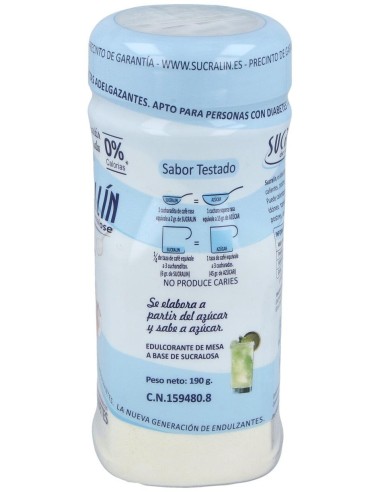 Sucralin Granulado Azul Diabeticos 190Gr de Sucralin