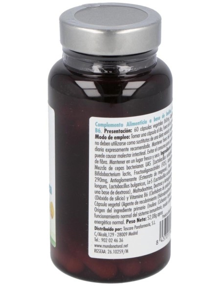 Simbioline Megaflora (Vientre Plano) 60Cap. de Mundonatural
