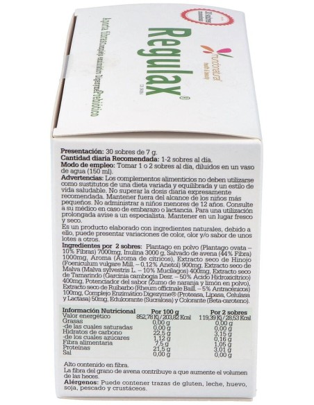 Regulax 30Sbrs. de Mundonatural