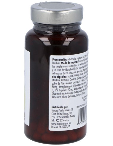 Gastroenzym 60Cap. de Mundonatural