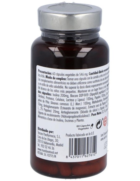 Gastroenzym 60Cap. de Mundonatural