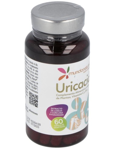 Uricacid 60Cap. de Mundonatural