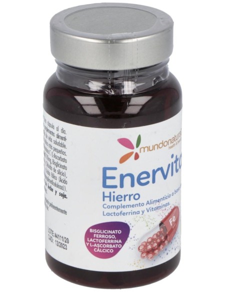 Enervital Hierro 30Cap. de Mundonatural