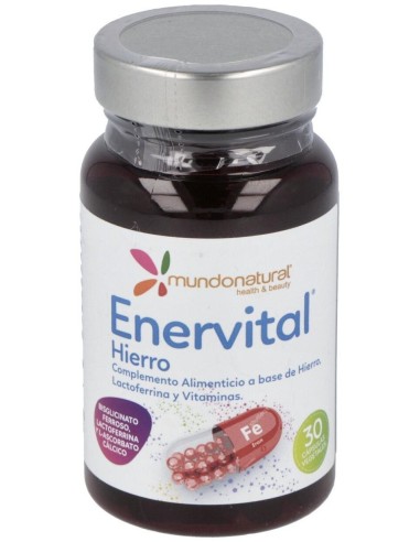 Enervital Hierro 30Cap. de Mundonatural