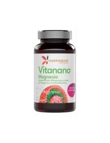 Vitanano Magnesio Liposomado 30Cap. de Mundonatural