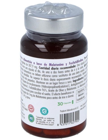 Calm Plus Melatonina 30Cap. de Mundonatural