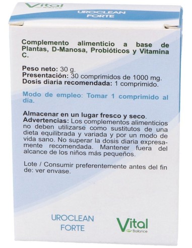Uroclean Forte 30Comp. de Vital Ballance