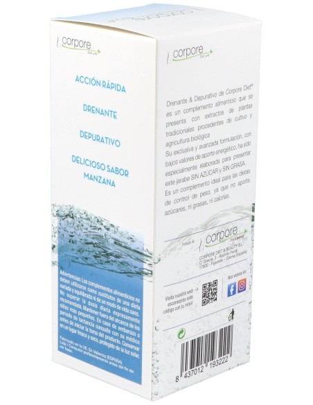Drenante Y Depurativo 250Ml. Bio de Corpore Diet